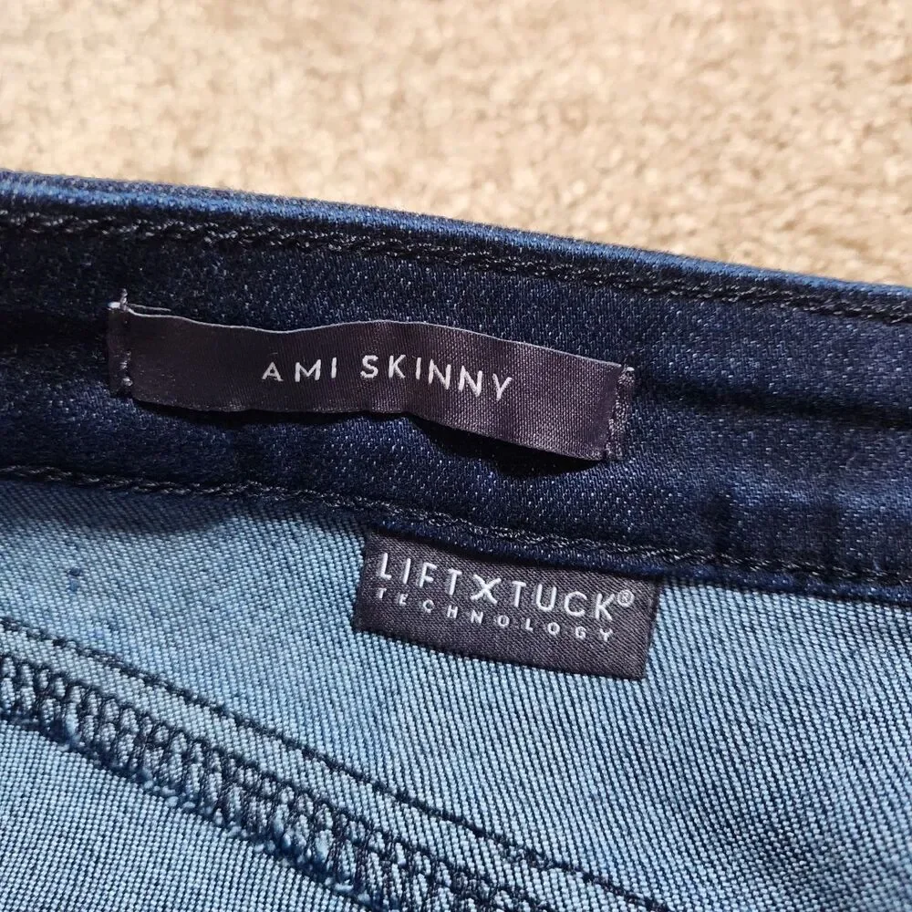 NYDJ Jeans Women 6P Dark Wash Mid Rise Ami Skinny Lift Tuck Technology NWT